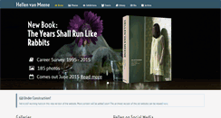 Desktop Screenshot of hellenvanmeene.com